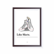 Charger l'image dans la galerie, Affiche Basket Personnalisée Converse