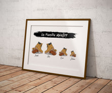 Charger l'image dans la galerie, Affiche Basket Famille Personnalisée Timberland