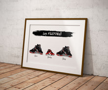 Charger l'image dans la galerie, Affiche Basket Famille Personnalisée Jordan
