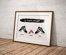 Charger l'image dans la galerie, Affiche Basket Famille Personnalisée Vans