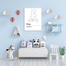 Charger l'image dans la galerie, Affiche Bébé Bonnet Assis