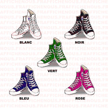 Charger l'image dans la galerie, Affiche Basket Famille Personnalisée Converse