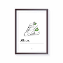 Charger l&#39;image dans la galerie, Affiche Basket Personnalisée Stan Smith
