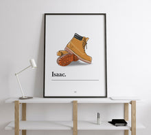 Charger l&#39;image dans la galerie, Affiche Basket Personnalisée Timberland
